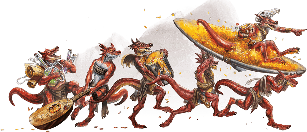 D&d Kobolds Kobold Encounters Volo's Guide To Monsters - Volo's Guide To Monsters Kobold (1000x435), Png Download