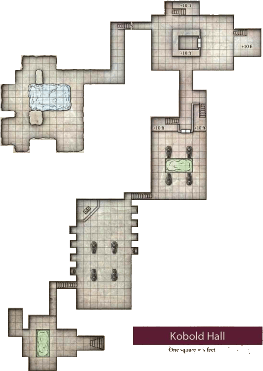 Kobold Hall (600x774), Png Download