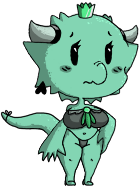 Kobold Princess - Digital Art (800x600), Png Download