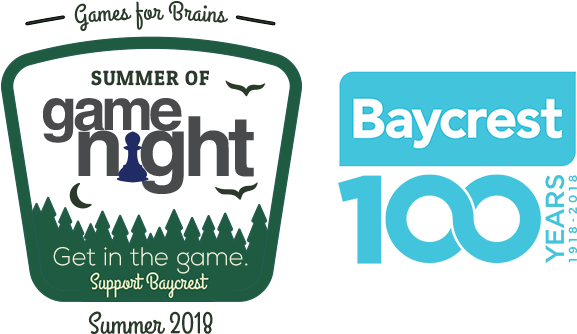 Join Us For The Summer Of Game Night - Baycrest Hospital (600x358), Png Download