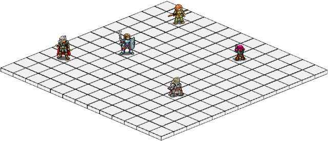 Vue Isométrique 3d Tactical Rpg - Isometric Tactical Rpg (639x330), Png Download