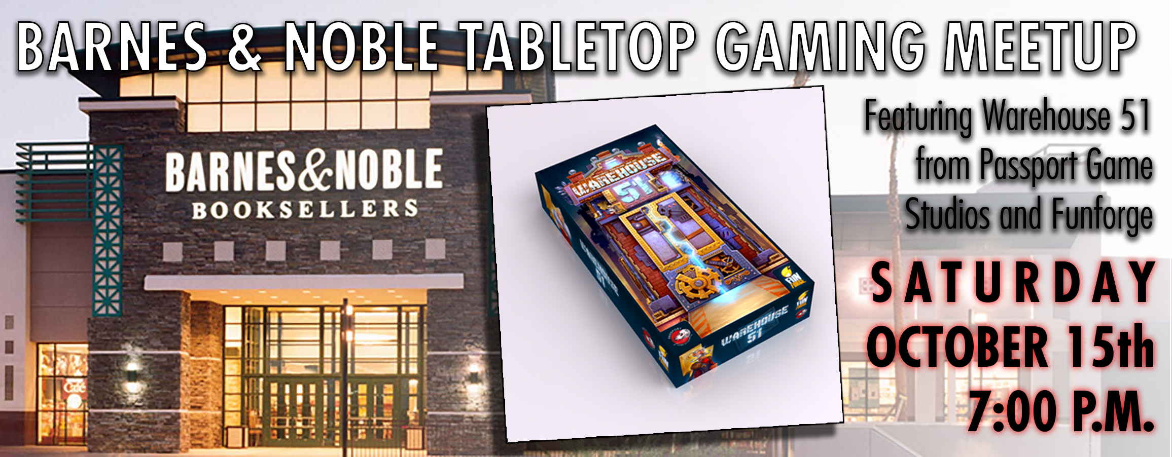 Passport Game Studios Featured At Barnes & Noble's (2311x902), Png Download