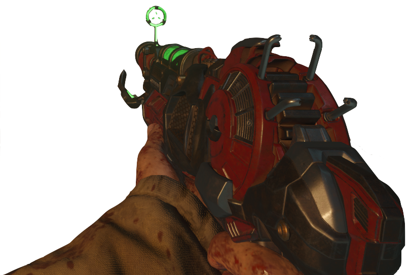 Ray Gun Mark Ii Bo3 Cod Bo2 Zombies Png Guns (807x543), Png Download