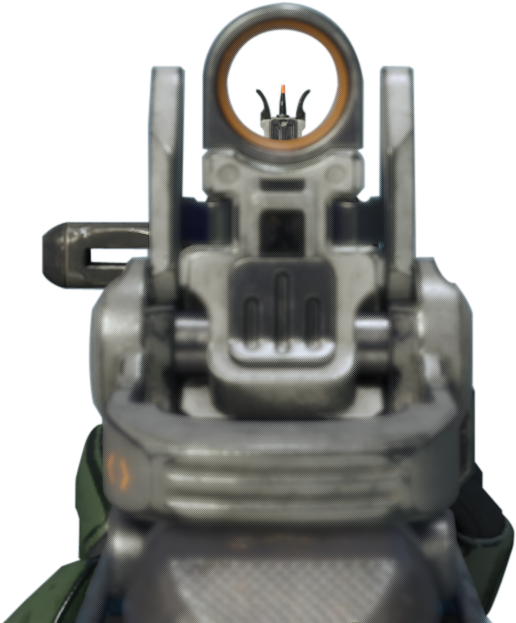 Peacekeeper Mk2 Iron Sights Bo3 - Bo3 Iron Sights (530x640), Png Download