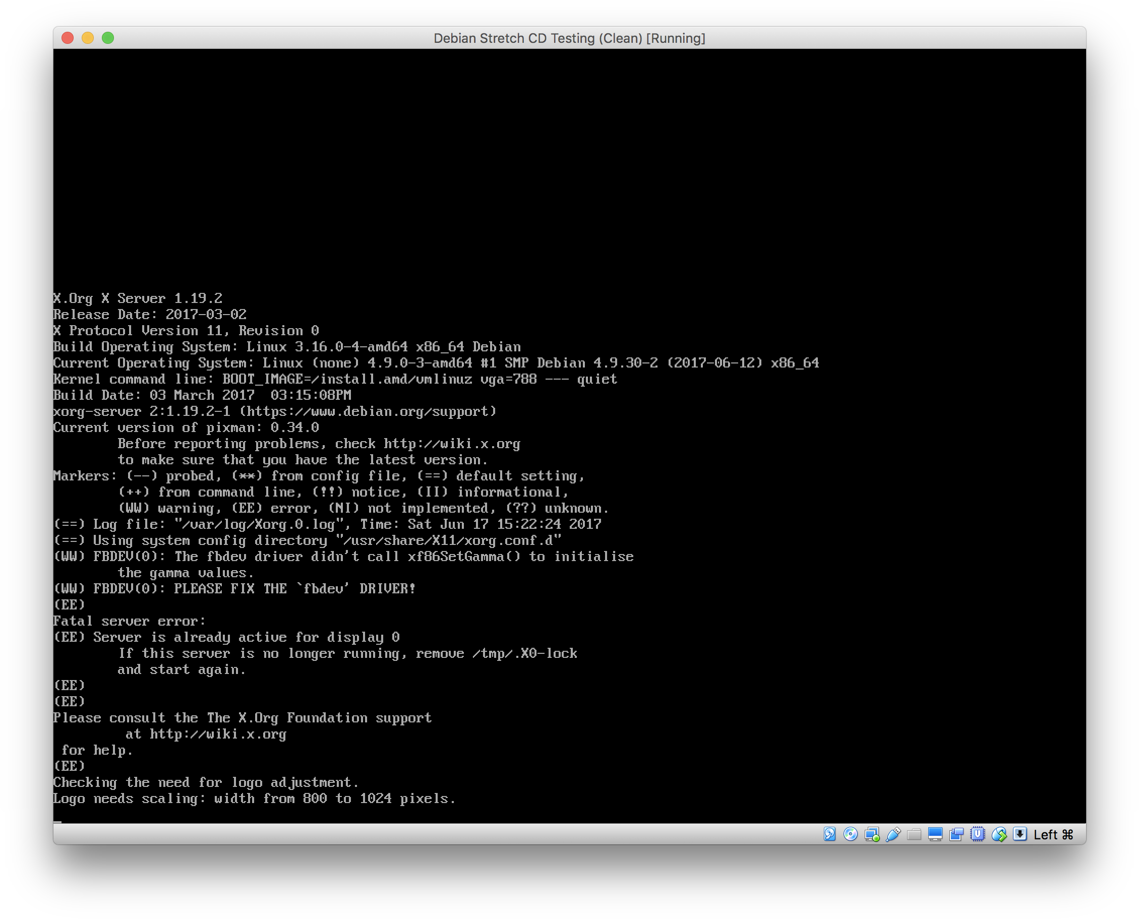 Https - //people - Debian - Org/~jrtc27/stretch Netinst - Command Line Interface (2272x1846), Png Download