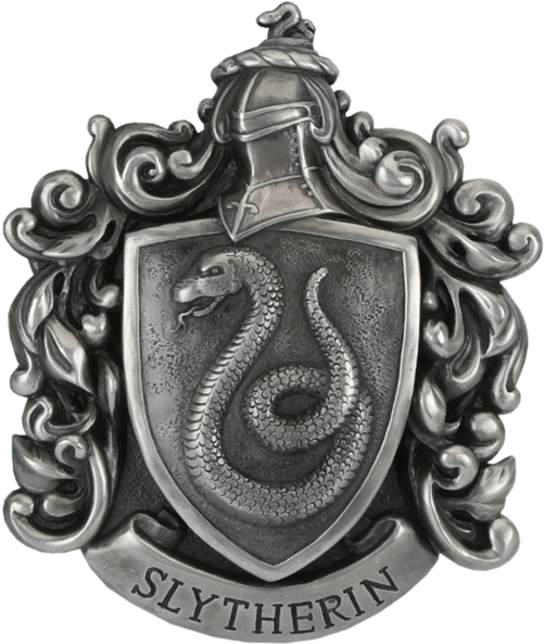 Official Slytherin Crest (422x480), Png Download
