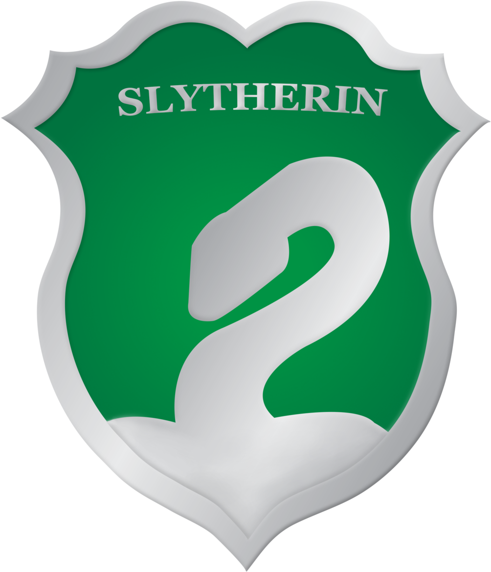 Visit - Slytherin House (1024x1262), Png Download