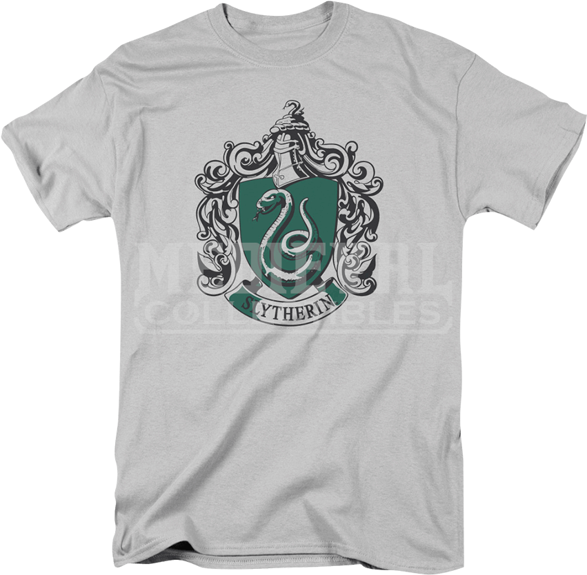 Harry Potter Slytherin Crest T-shirt - My Dogs Better Than Your Dog Shirt (850x850), Png Download