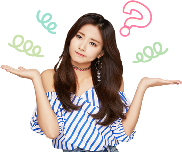 Twice Line Stickers Tzuyu 4 - Tzuyu (420x338), Png Download