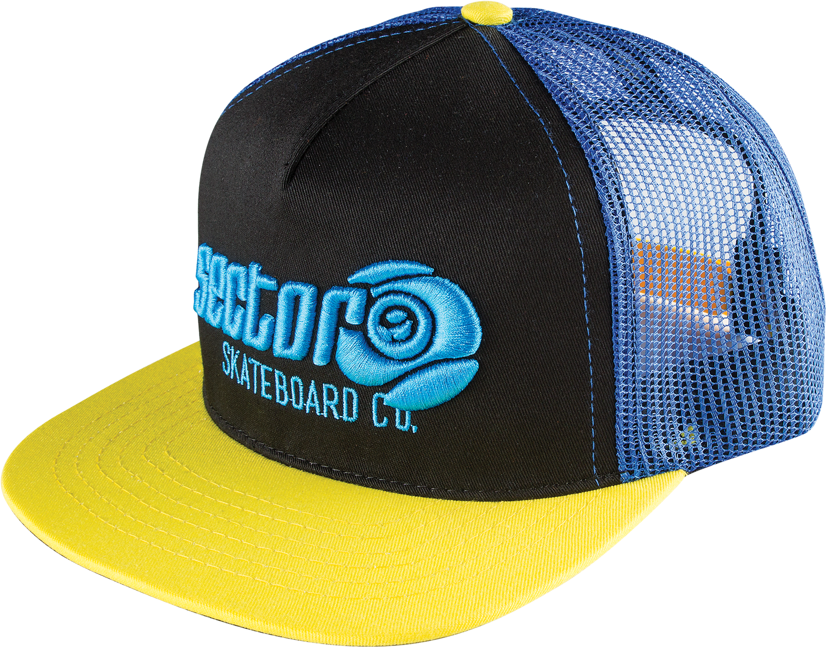 Marquee Hat - Blue - Sector 9 Marquee Cap : Color - Black (1800x1800), Png Download