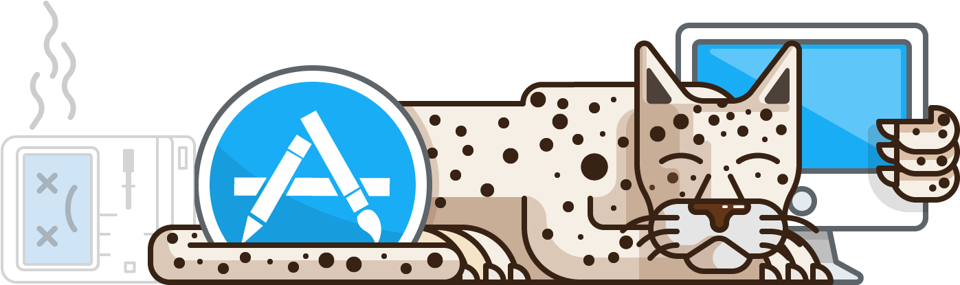 Snow Leopard - App Store (1600x1200), Png Download