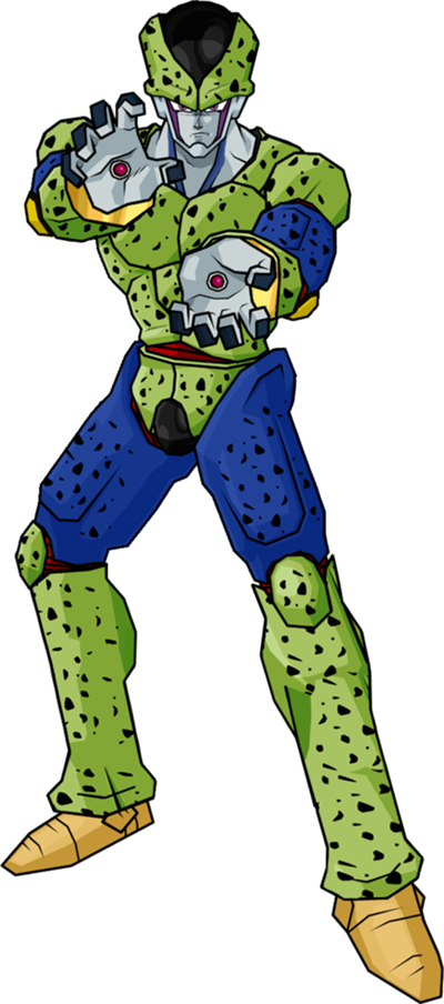 Is This Cell - Dbz Cell Super 17 Absorbed (400x904), Png Download