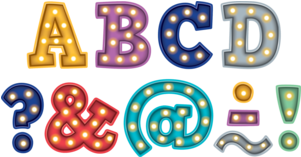 Marquee Bold Block 1-3/4 Clingy Thingies Letters By - Teacher Created Resources Tcr77285 Marquee Bold Block (700x700), Png Download