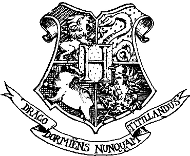 Slytherin Crest Transparent Hogwarts School Of Witchcraft - Harry Potter Tumblr Drawings (390x336), Png Download