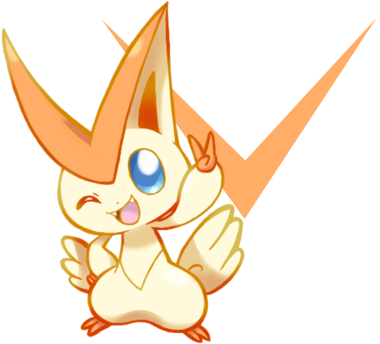 [ Img] - Victini Victory (565x500), Png Download