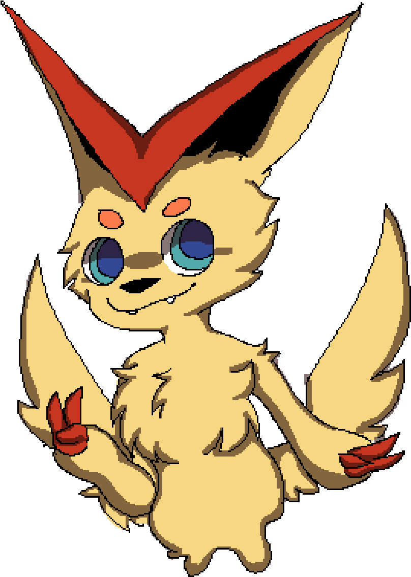 Victini - Cartoon (1200x1200), Png Download