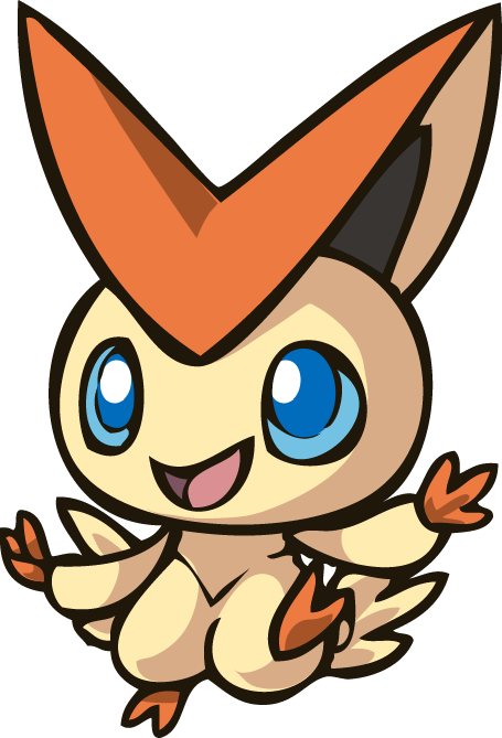 Chibi Victini By Iphysik - Chibi Victini Pokemon (455x669), Png Download