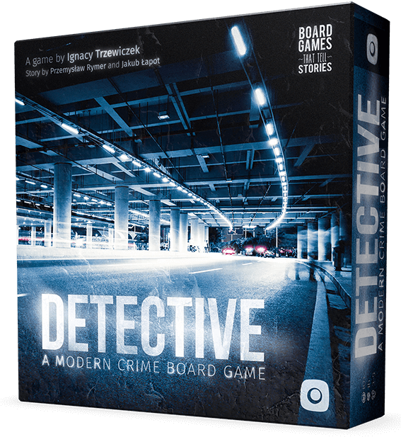A Modern Crime Board Game Premieres In Europe In English - Detective A Modern Crime Board Game (567x634), Png Download