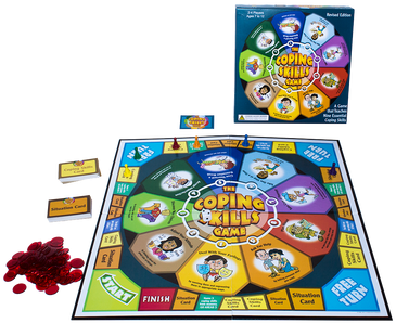 Click To View Sample Pages - Coping Skills Board Game (380x380), Png Download