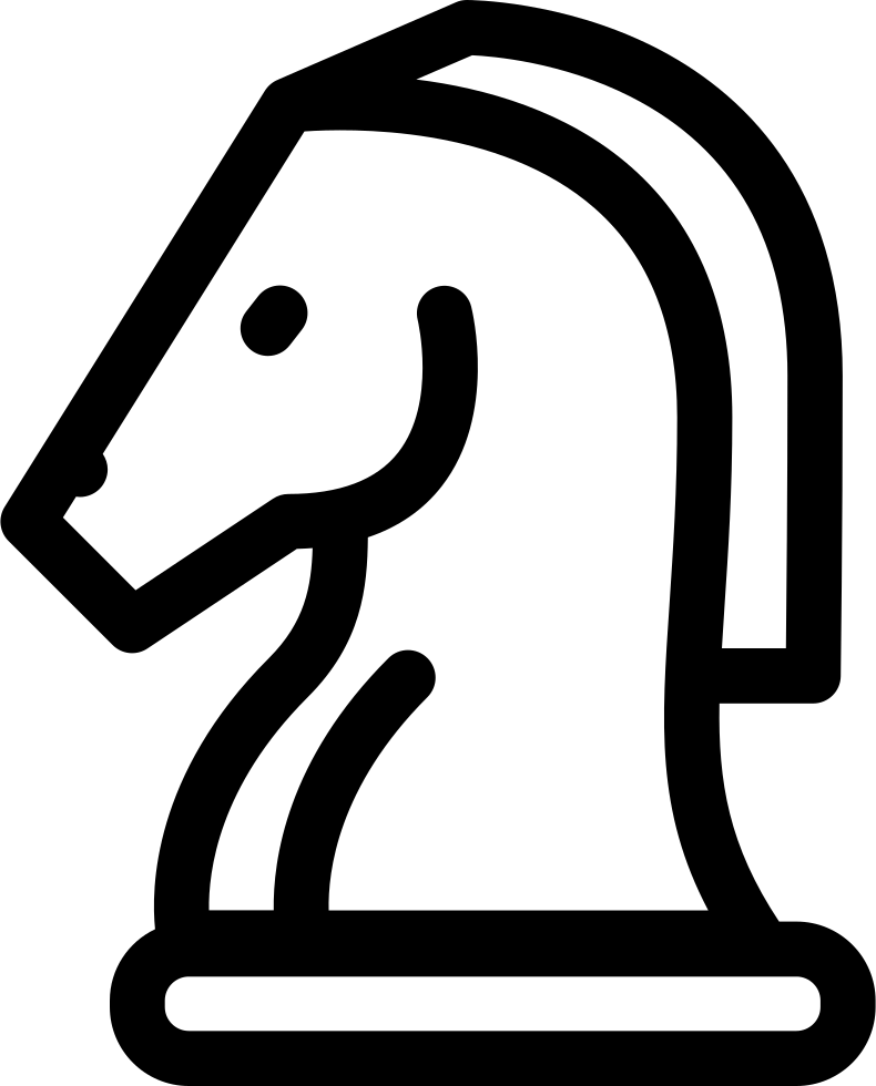 Board Games - - Chess Horse Icon (790x980), Png Download