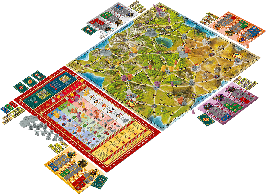 Way Of The Panda - Way Of The Panda Board Game (1440x650), Png Download