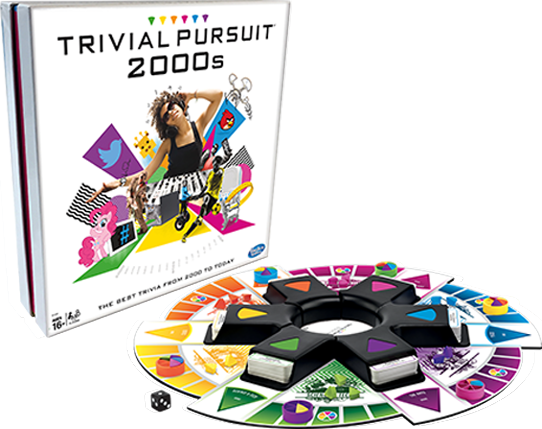 2000s Edition Game - Trivial Pursuit 2000s (542x429), Png Download