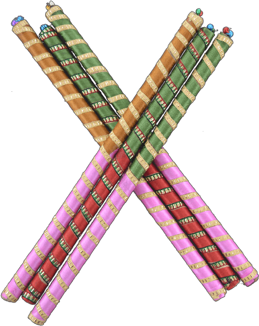 Dandiya Sticks Png Download - Dandiya Sticks Clipart Png (533x700), Png Download
