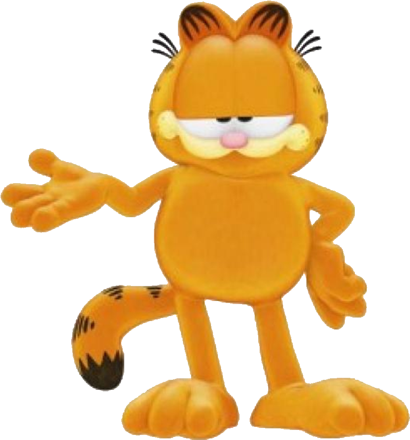 Garfield - Garfield Show Cat (825x881), Png Download
