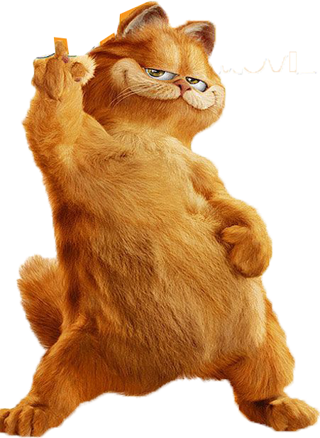 Garfield - Garfield Movie (451x617), Png Download
