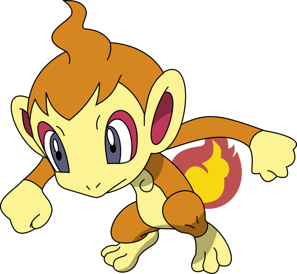Chimchar By Pklucario On Deviantart Kid Stuff - Pokemon Chimchar (1024x944), Png Download