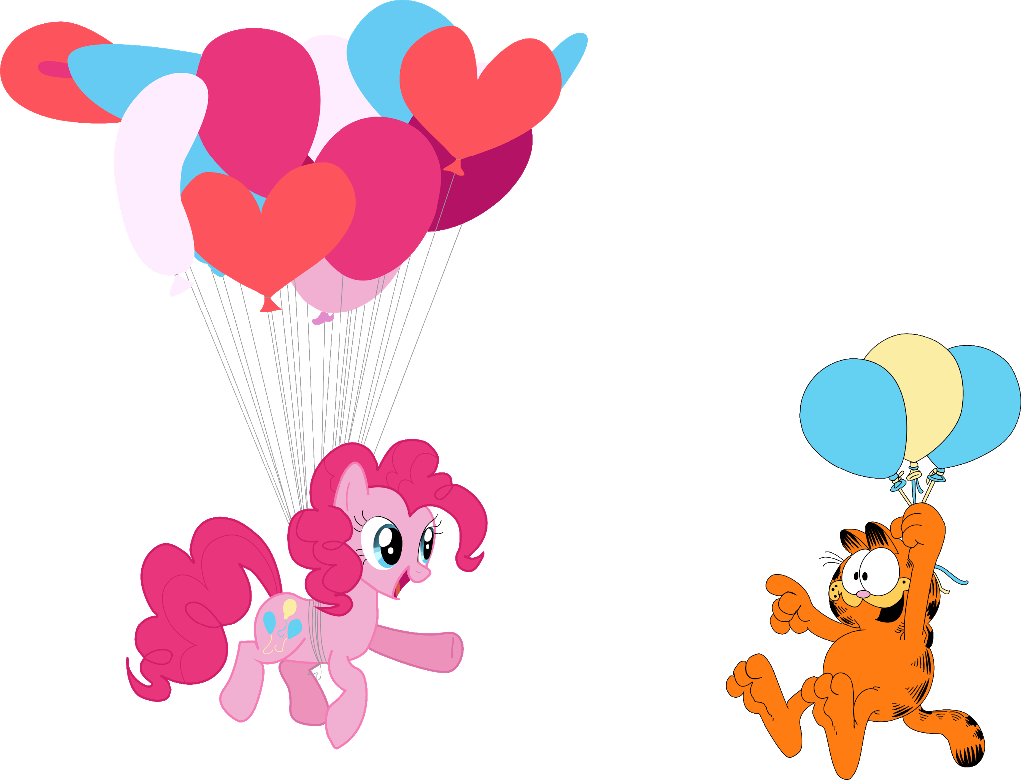 My Little Pony Garfield (2048x1565), Png Download