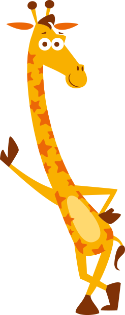 Toys R Us Club Png Logo - Girafe Toys R Us (246x617), Png Download