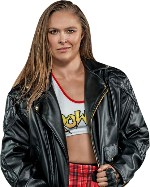 Naomi, Ronda, Paige And Dean Ambrose Renderspic - Ronda Rousey (485x605), Png Download