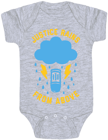 Justice Rains From Above Baby Onesy - Jesus Dabbed For Our Sins (484x484), Png Download