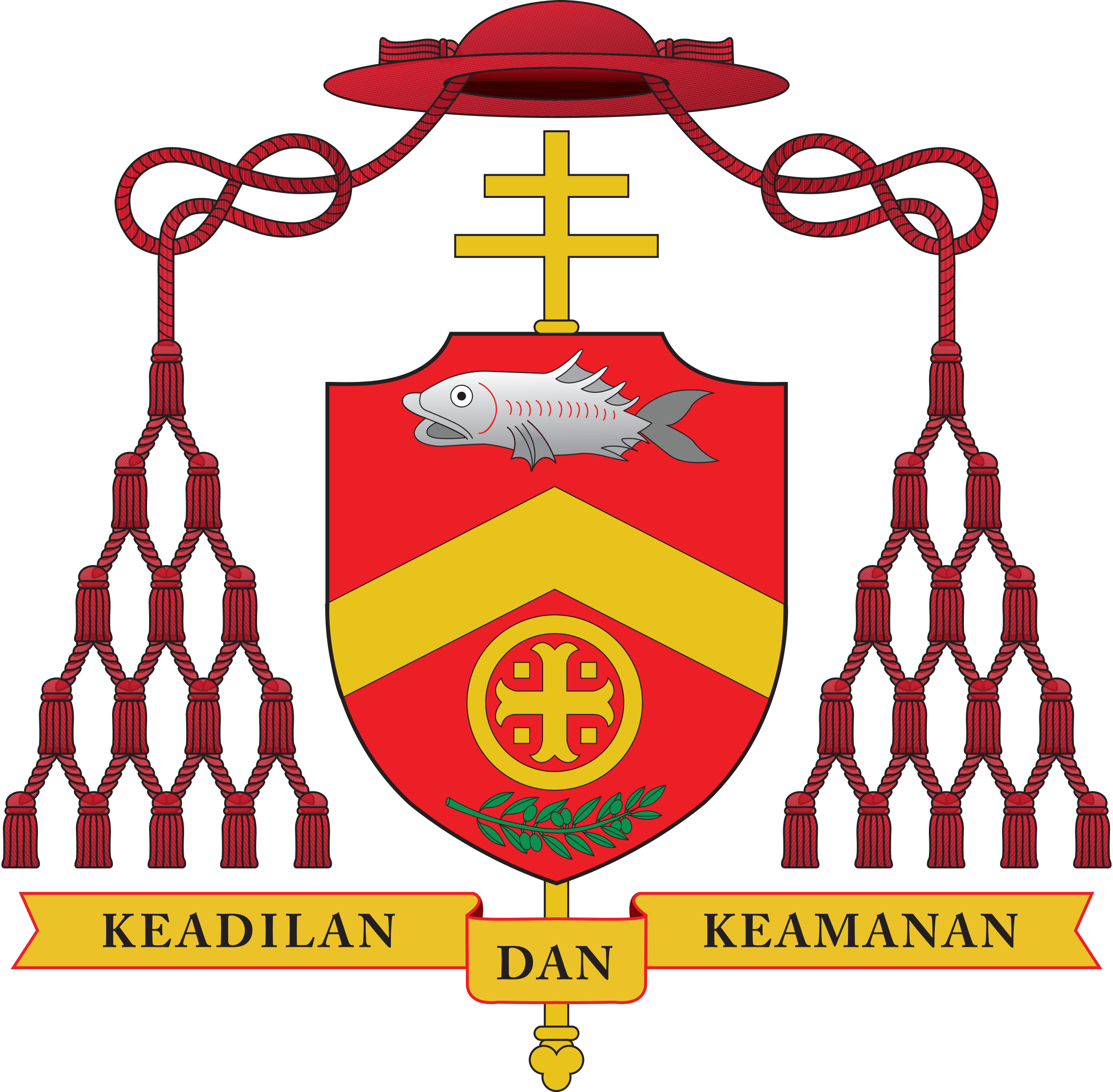 Coat Of Arms - Cardenal Raul Silva Henriquez Logo (2255x2213), Png Download