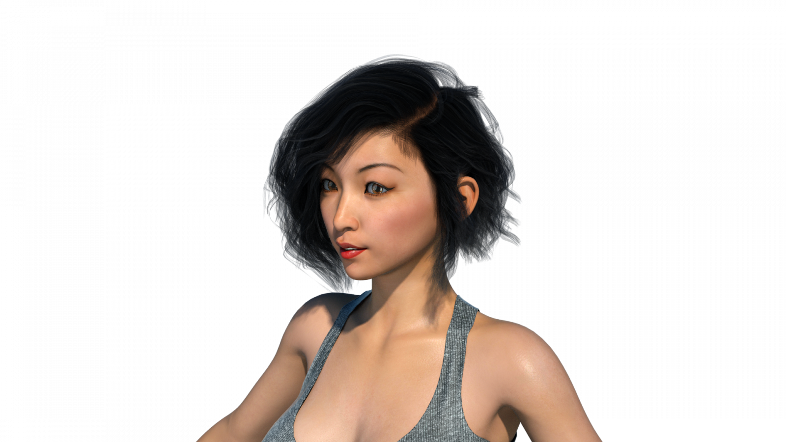 Naomi Test - Photo Shoot (1600x900), Png Download