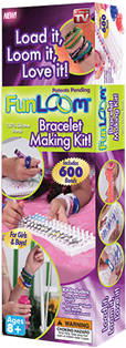 Legetøj Fra Toys"r" - Fun Loom Bracelet Making Kit (571x313), Png Download