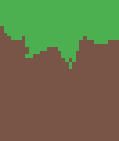Grass Block-minecraft - Silhouette (1200x1200), Png Download