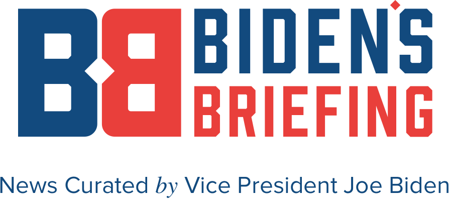 Biden Logo@2x - Biden's Briefing (894x396), Png Download