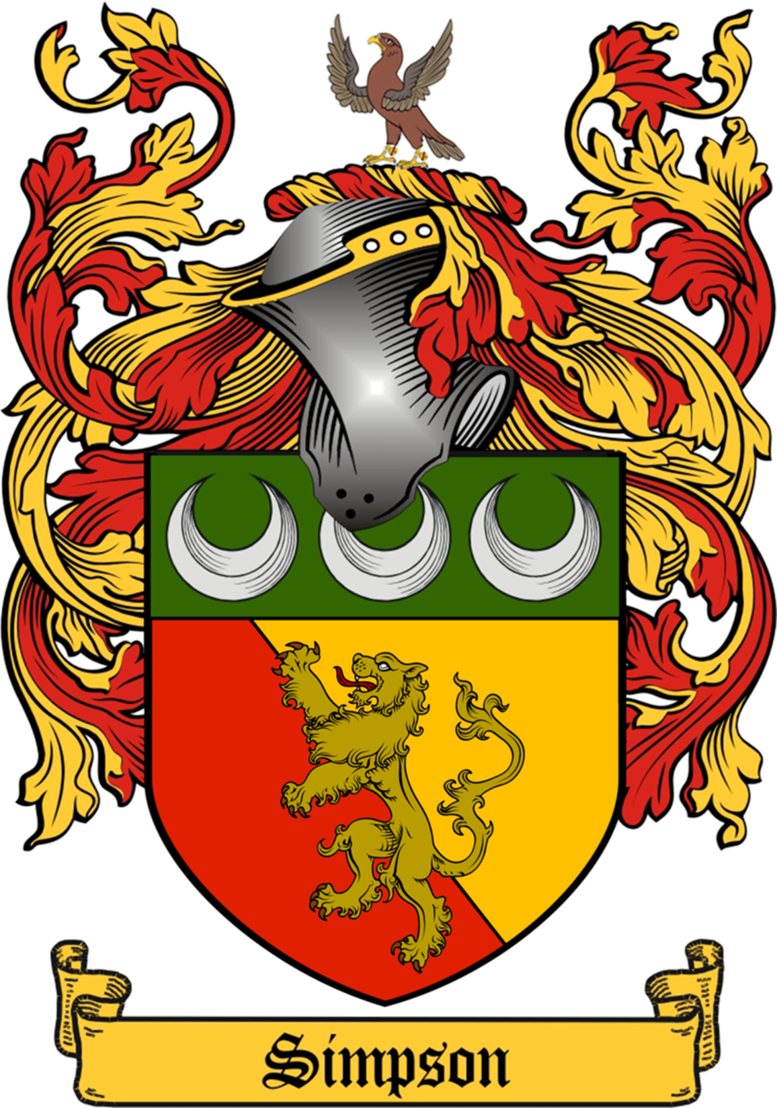 Coat Of Arms - Johnston Coat Of Arms (1515x2159), Png Download