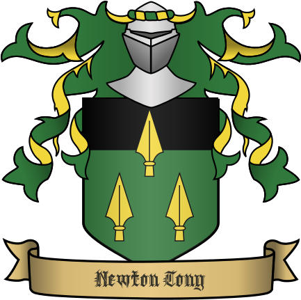Newton-tony - Tybalt Coat Of Arms (432x446), Png Download