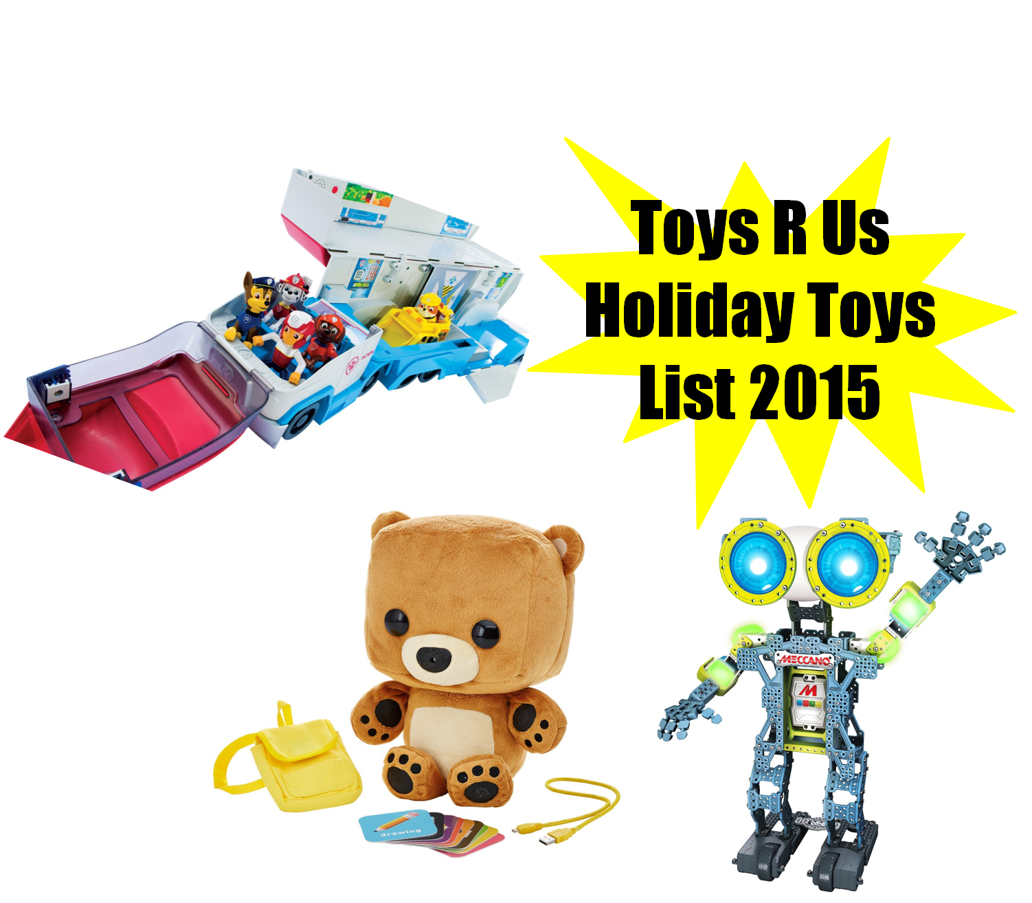 Toys R Us Holiday Hot Toys List For - Teddy Bear (1502x1314), Png Download
