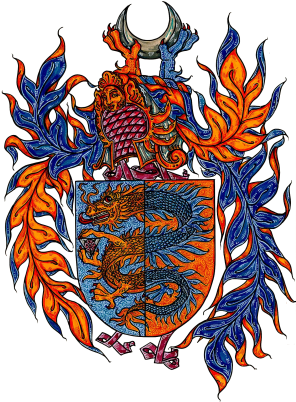 Correia Arms - Coat Of Arms (300x426), Png Download