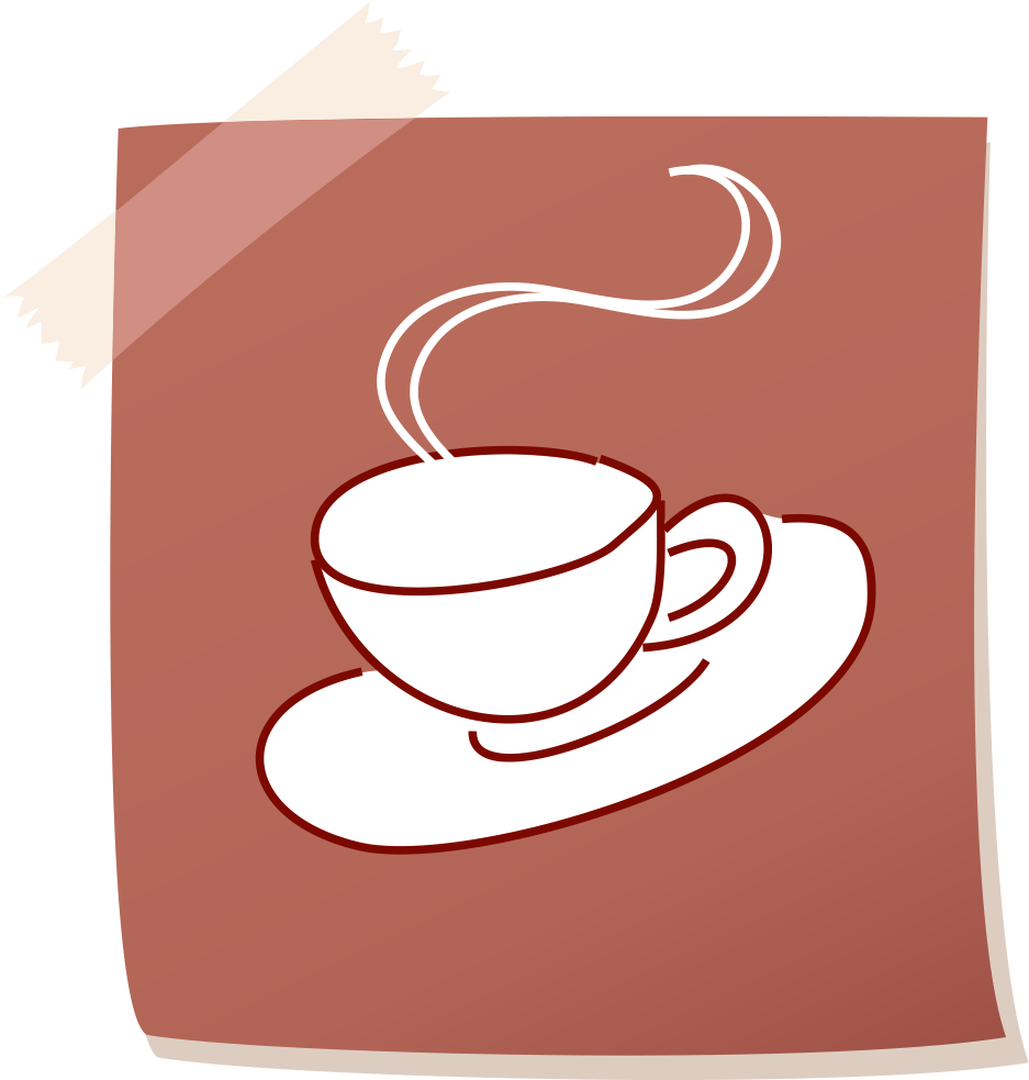 Food Icons Vector Png Coffee Only - Illustration (984x1007), Png Download