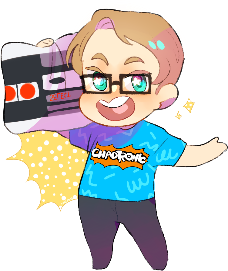 I Miss Drawing Chadtronic And His Lil Buck Teeth Should - Chadtronic Fanart (808x901), Png Download