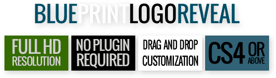 Blueprint Logo Reveal After Effects Template - Football (636x197), Png Download