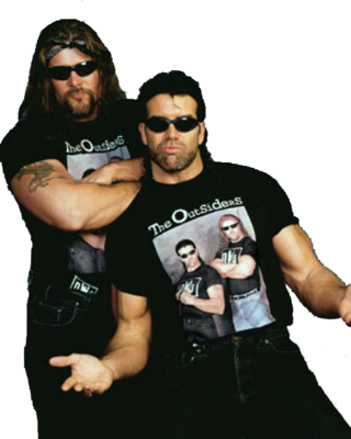 Nwo Outsiders Psd - Best Tag Teams (320x400), Png Download