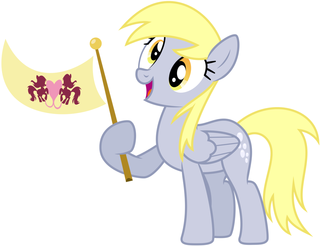 Derpy's Flag - Derpy Hooves Flag (1019x784), Png Download