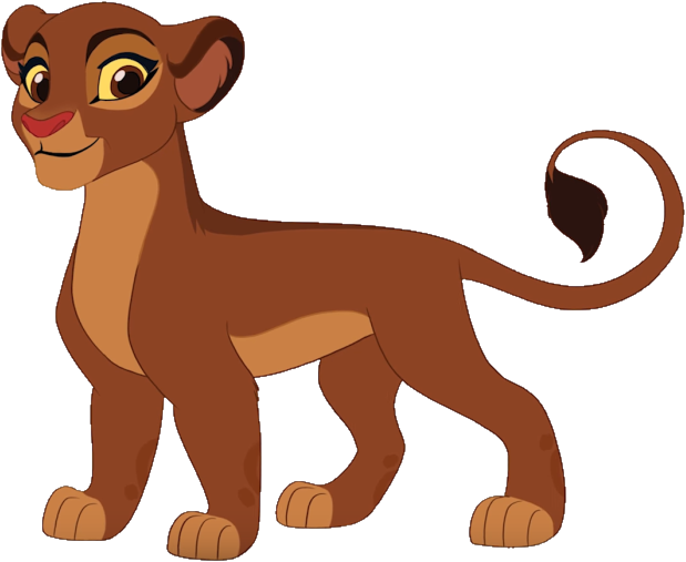 9 Jan - New Lion Guard Character (619x507), Png Download
