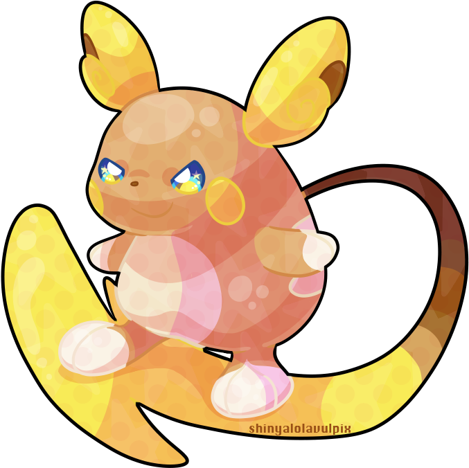 Alolan Raichu - Raichu (700x700), Png Download